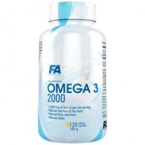 FA Nutrition Omega 3 Fish Oil 120 гел капсули / 60 дози