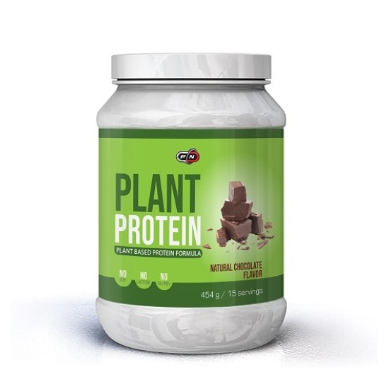 Pure Nutrition PLANT PROTEIN - NATURAL CHOCOLATE - 454 G на супер цена
