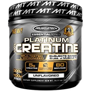 Muscletech Platinum 100% Creatine 400 грама / 80 дози 