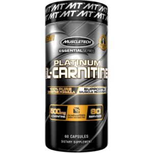 Muscletech Platinum L-Carnitine / Essential Series 60 капсули