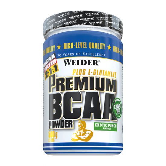Weider Premium BCAA + Glutamine - 500g / 50 serv на супер цена