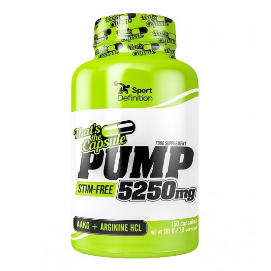 Sport Definition Pump 5250 мг 150 капсули на супер цена