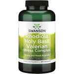 Swanson Rhodiola Holy Basil Valerian Stress Comp 180 капсули на супер цена