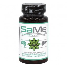 Cvetita Herbal SAMe - S-adenosyl L-methionine - 40 вегетариански капсули х 250 mg