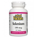 Natural Factors Selenium 100 mcg / 90 таблетки на супер цена