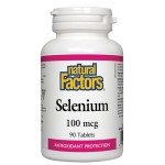 Natural Factors Selenium 100 mcg / 90 таблетки на супер цена