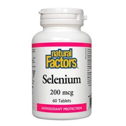 Natural Factors Selenium 200 mcg / 60 таблетки