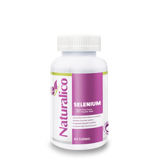 Naturalico Selenium 200 mcg / 60 tabs на супер цена