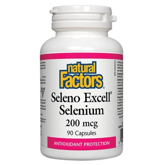Natural Factors Seleno Excell 200 мг / 90 капсули на супер цена