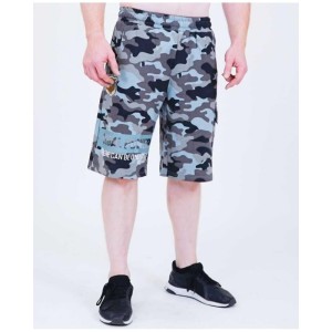 Legal Power SHORTS "CAMOU" BLUE 6166-864