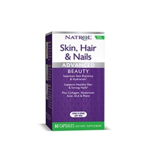 Natrol Skin Hair Nails & Collagen / 60 капсули