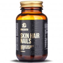 Grassberg Skin Hair Nails 60 гел капсули