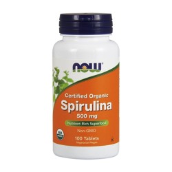NOW Spirulina 500 мг / 100 таблетки