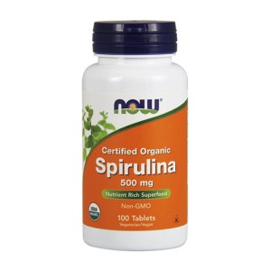 NOW Spirulina 500 мг / 100 таблетки