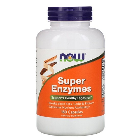 NOW Super Enzymes 180 caps на супер цена