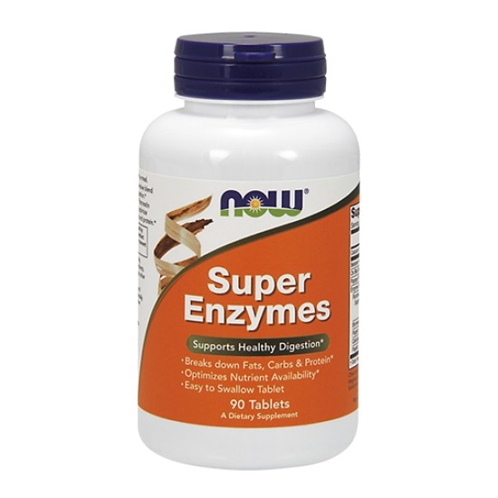 NOW Super Enzymes 90 таблетки на супер цена