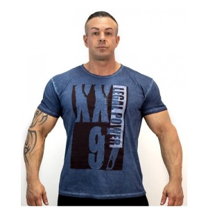Legal Power T-SHIRT WASHED “XXL 97“ 2009-833 BLUE