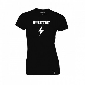 Battery Nutrition T-Shirt Woman черен