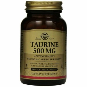 Solgar Taurine 500 mg, 100 vcaps