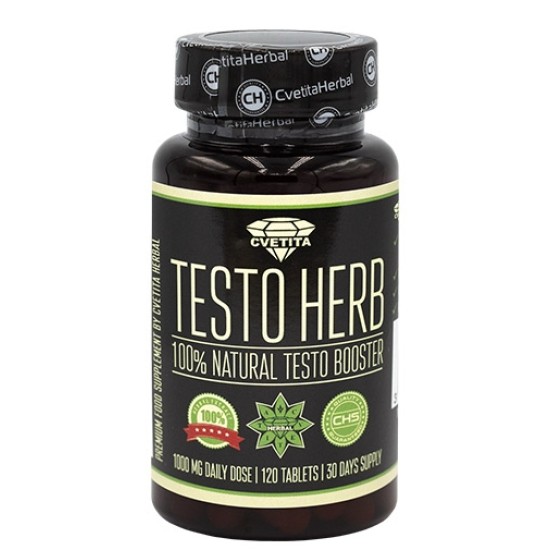 Cvetita Herbal Testo Herb / 120 Tabs. на супер цена