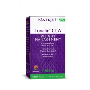 Natrol Tonalin CLA 1200 мг / 60 гел капсули Natrol Tonalin CLA 1200 мг / 60 гел капсули