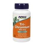 NOW Tri-Chromium 500mcg / 90Vcaps. на супер цена