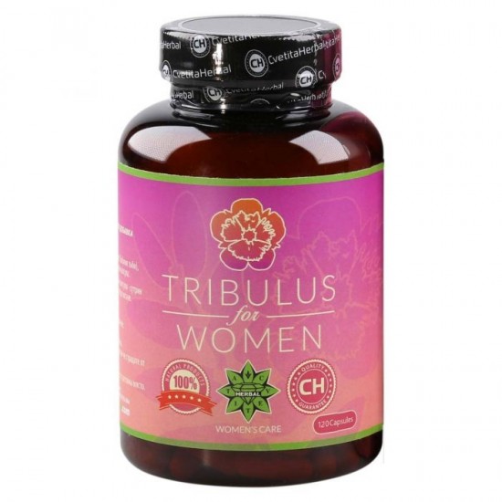 Cvetita Herbal Трибулус за Жени - 120 капсули на супер цена