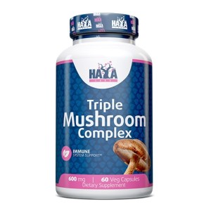 Haya Labs Triple Mushroom Complex / 60 Vcaps Haya Labs Triple Mushroom Complex / 60 Vcaps