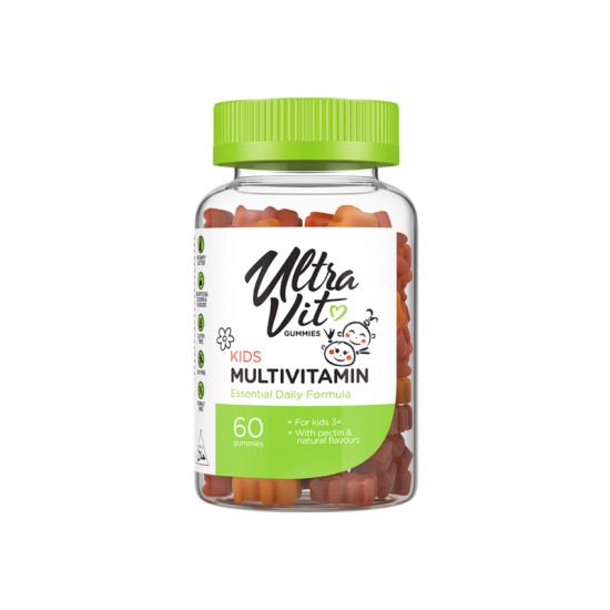 VPLaB UltraVit Gummies Kids Multivitamin - Мултивитамини 60 дъвчащи таблетки на супер цена