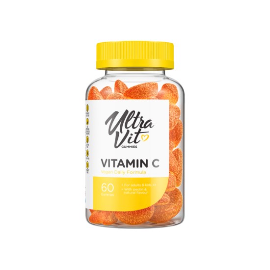 UltraVit Gummies Vitamin C - Витамин C 60 дъвчащи таблетки на супер цена