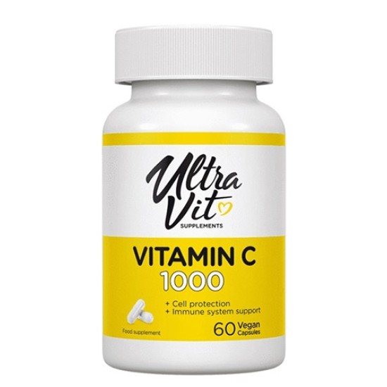 UltraVit Vitamin C 1000 - 60 vcaps на супер цена