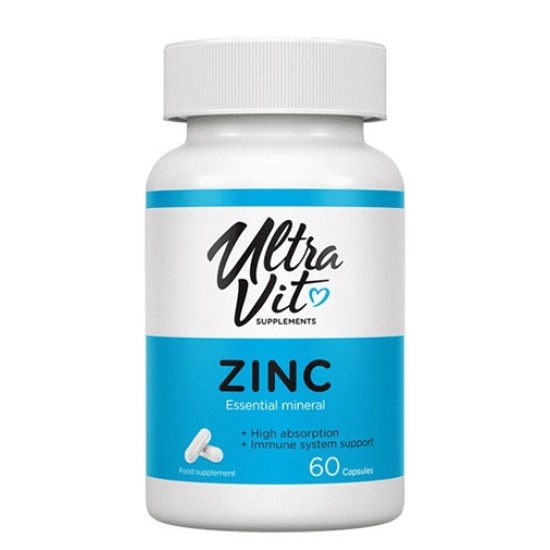 UltraVit Zinc 25 mg - 60 caps на супер цена