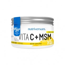 Nutriversum Vita C + MSM - 150 gr / 75 servs