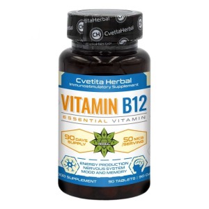 Cvetita Herbal Vitamin B-12 - 90 таблетки