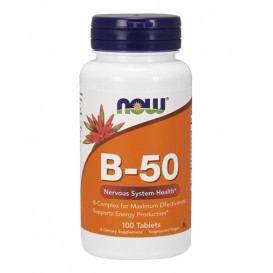 NOW Vitamin B-50 / 100 таблетки