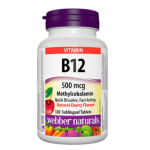 Webber Naturals Vitamin B12 500mcg. / 120 Tabs на супер цена