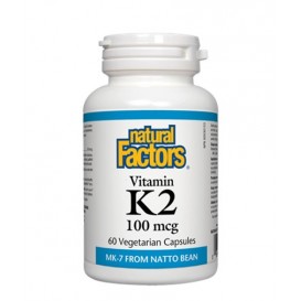Natural Factors Vitamin K2 100 мг / 60 капсули