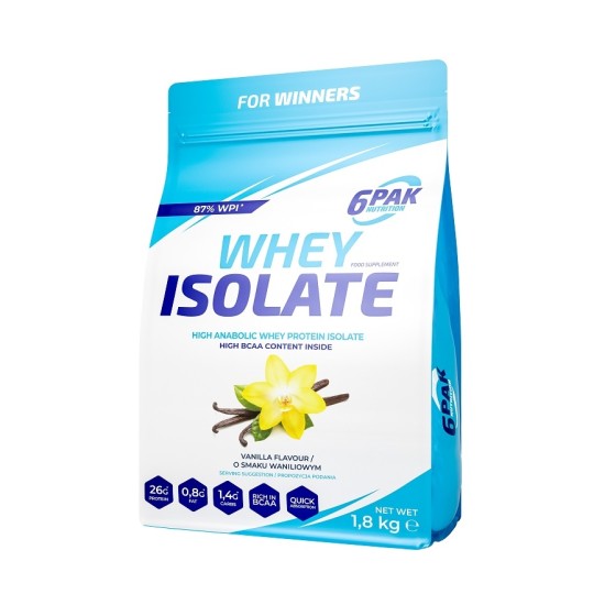 6 Pak Nutrition Whey Isolate 1800 гр на супер цена