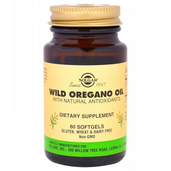 Solgar Wild Oregano Oil 175 Mg, 60 softgels на супер цена