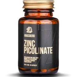 Grassberg Zinc Picolinate 15 мг - High Absorption 60 капсули