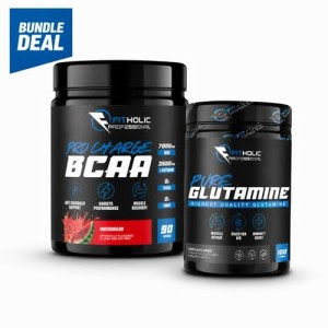 Промо пакет Fitholic Professional Pro Charge BCAA + Fitholic Professional Pure Glutamine