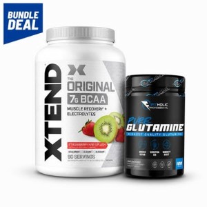 Промо пакет Scivation XTEND NEW + Fitholic Professional Pure Glutamine