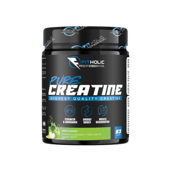 Fitholic Professional Pure Creatine 500 грама / 83 дози - овкусен креатин на супер цена