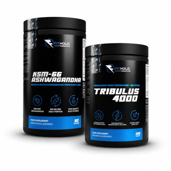 Fitholic Professional Testo and Vitality Stack на супер цена