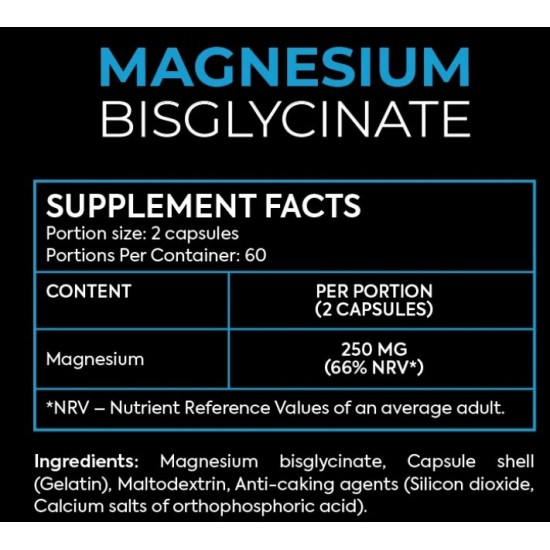 Forcelab Mangesium Bisglycinate 120 капсули на супер цена