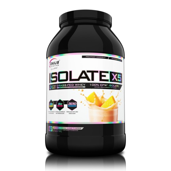Genius Nutrition ISOLATE-X5 - 2 KG на супер цена