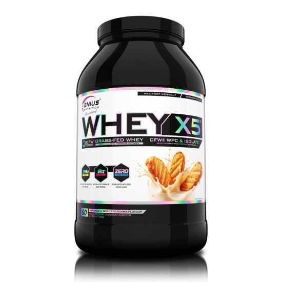 Genius Nutrition  WHEY-X5 - 2 KG на супер цена
