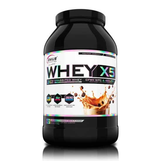Genius Nutrition  WHEY-X5 - 2 KG на супер цена