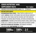 Genius Nutrition AAKG 1000mg / 180 Tabs на супер цена