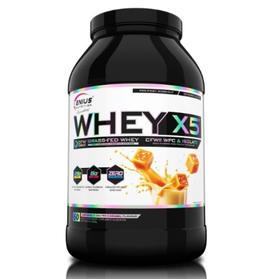 Genius Nutrition  WHEY-X5 - 2 KG на супер цена